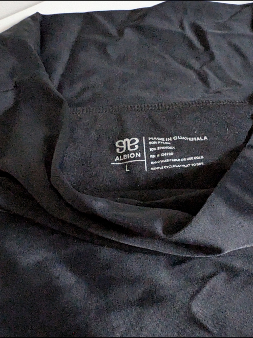 Albion Fit Black High-Waisted Swim Skirt - Picture 4 of 4